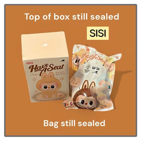 Labubu Have A Seat Vinyl Plush Face Blind Box - Sisi - Picture 4 of 16